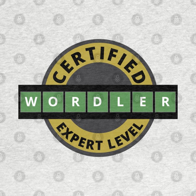 Certified Wordler - Wordle by tatzkirosales-shirt-store